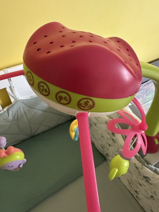 Музичний мобіль-проєктор на ліжко (пульт керування, колискові, природа