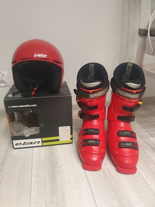 Buty narciarskie 40 i kask