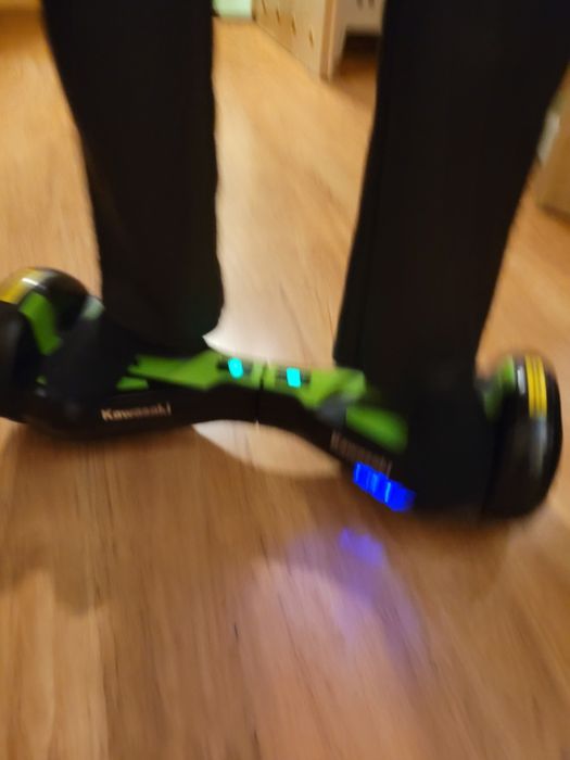 Deskorolka elektryczna hoverboard KAWASAKI KX PRO 6.5D jak nowa!
