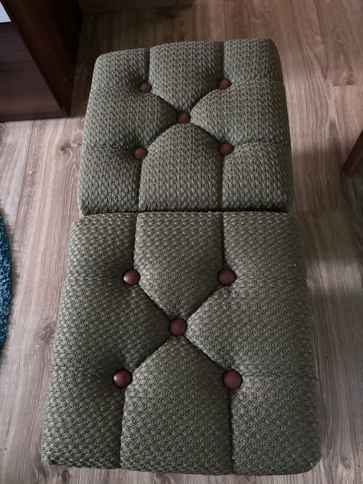 Pufy 2 szt. Kolor zielony