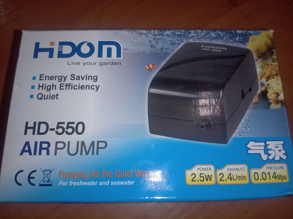 Компресора акваріума, нові 5, 50, 100, 300.500 літрів.