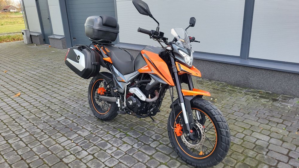 Zipp VZ-5 125 3 kufry tylko 4tkm  wtrysk kat A1 B