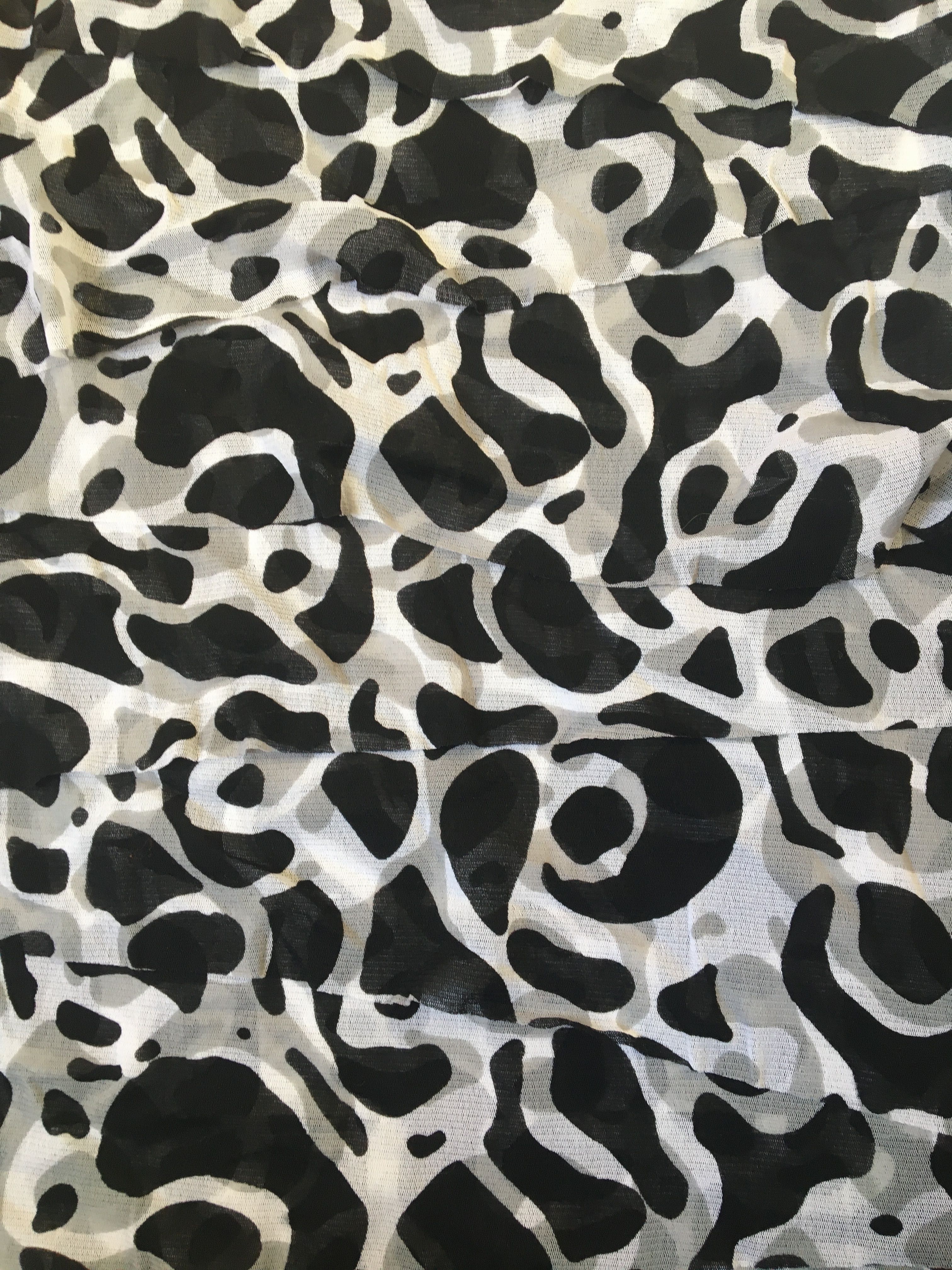 Alfani piękna oryginalna bluzka czarno-szara M geometryczne wzory