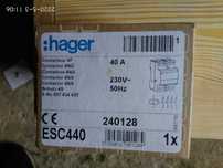Stycznik HAGER ESC440 Nowy