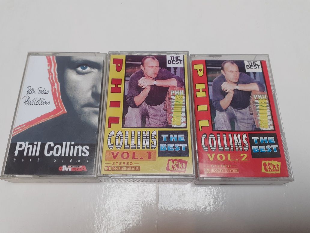 Kasety magnetofonowe Phil Collins zestaw