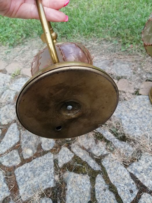 Lampki nocne art deco 2 szt, vintage