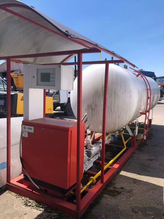 Модуль газовий LPG резервуар 10 куб.м пропан-бутан АГЗС СЗГ.