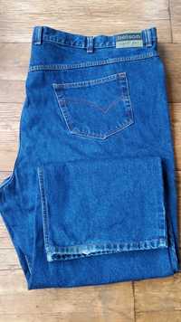 Duże męskie dżinsy niebieskie Neison (pas160cm)