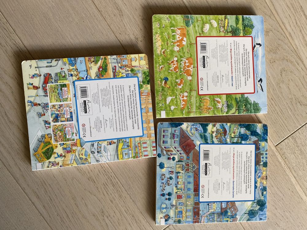 Moja wielka Wyszukiwanka, zestaw 3 ksiazek w dobrym stanie