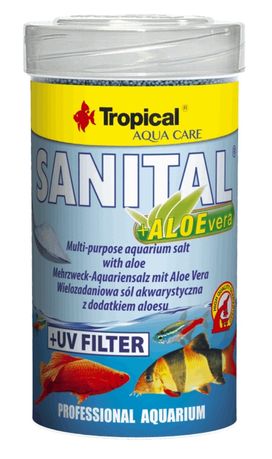 Tropical sanital 100ml aloe vera sól akwarystyczna