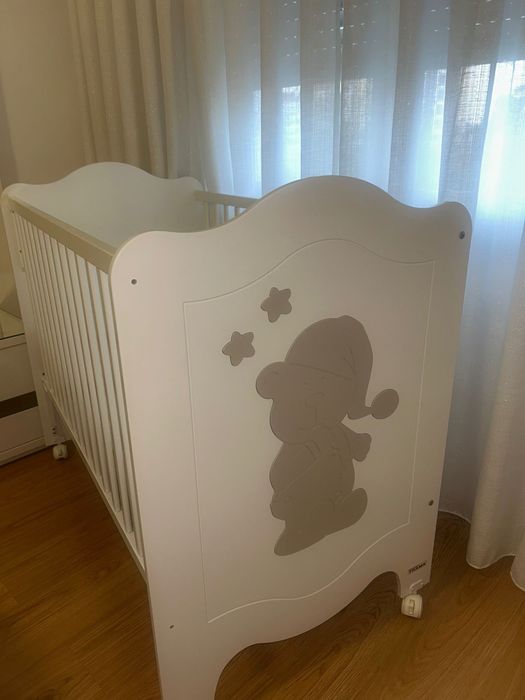 berço com colchão para  bebé e criança marca TRAMA