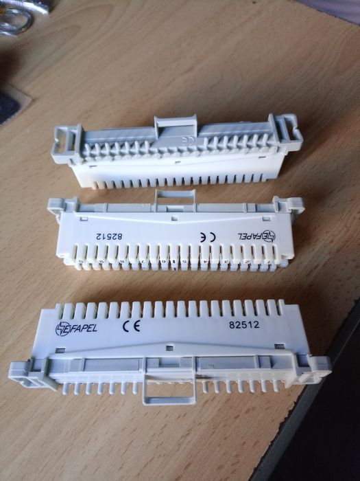 Conjunto de 3 dispositivos de derivação de 10 pares