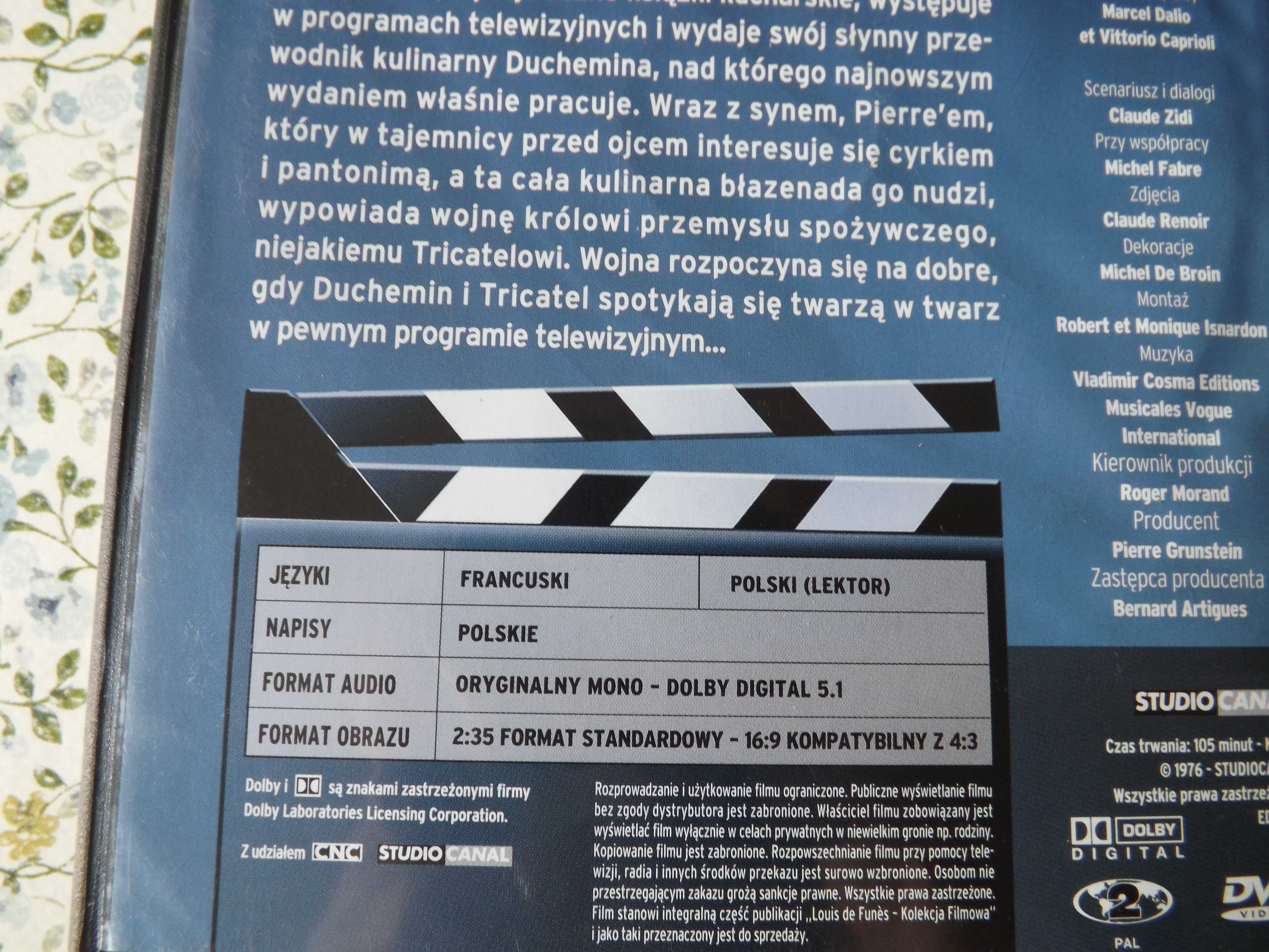 Skrzydełko czy nóżka dvd film klasyk L. De Funes
