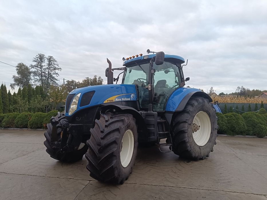 New Holland T7050 z 08r Pneumatyka TUZ WOM John case Massey Claas