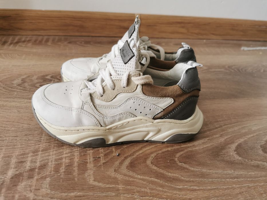 Całe skórzane buty Lasocki na platformie r 31