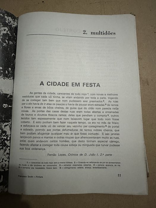Livro antigo Textos