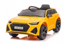 дитячий елекромобіль на акумулятор AUDI RS6 4X4 12V 7AH EVA, шкіра