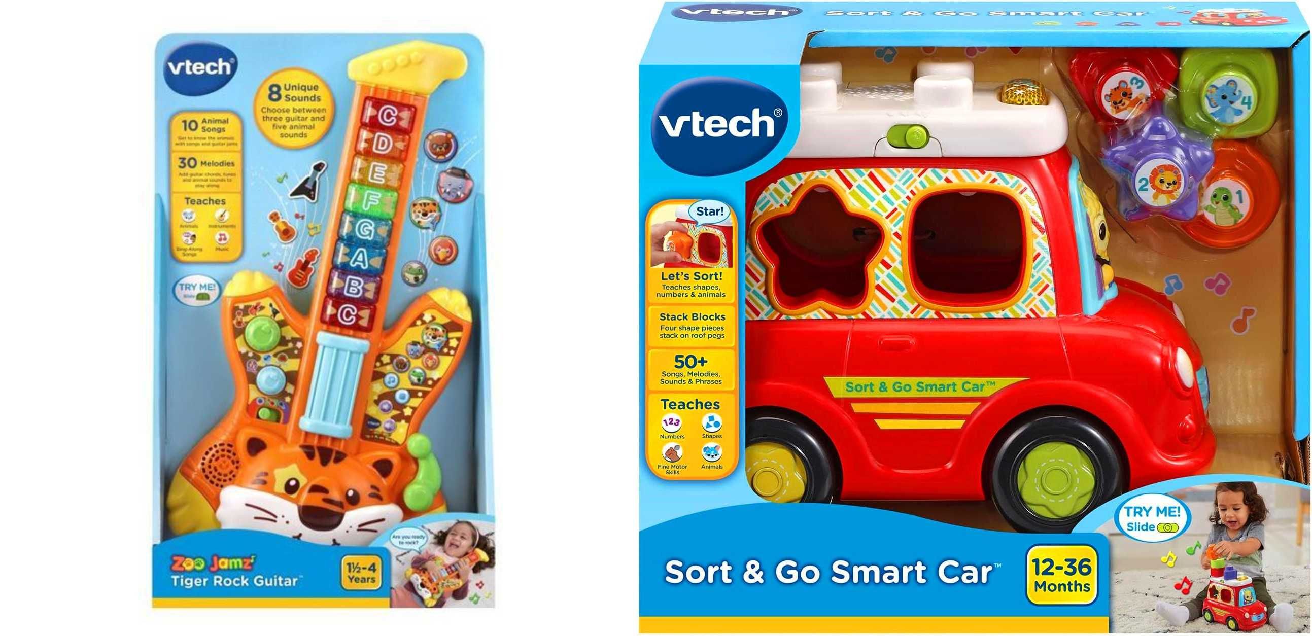 VTech розвиваючі навчальні гітара, машина, автомобіль - сортер Вітеч
