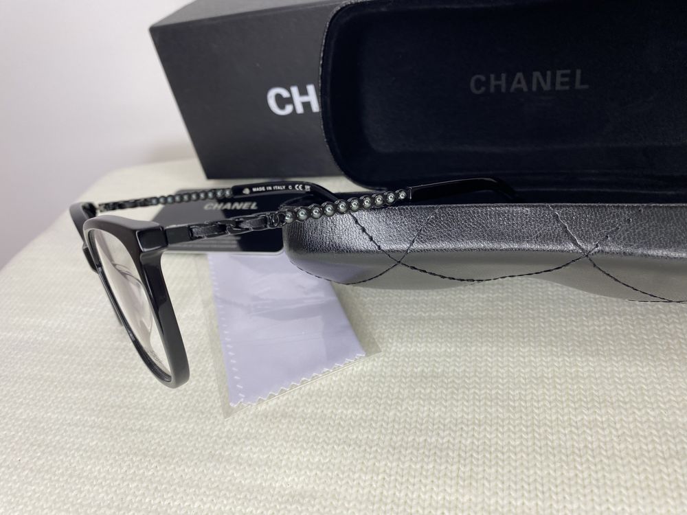 Okulary zerowki oprawki Chanel