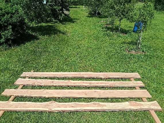 deska modrzewiowa na płot farmerski