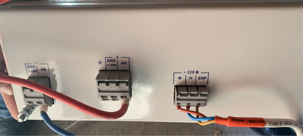 Корзина стійки живлення 220/380-48В, ЕЖУ