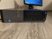 DeLL i5 komputer plus monitor system windows 10 Pro
