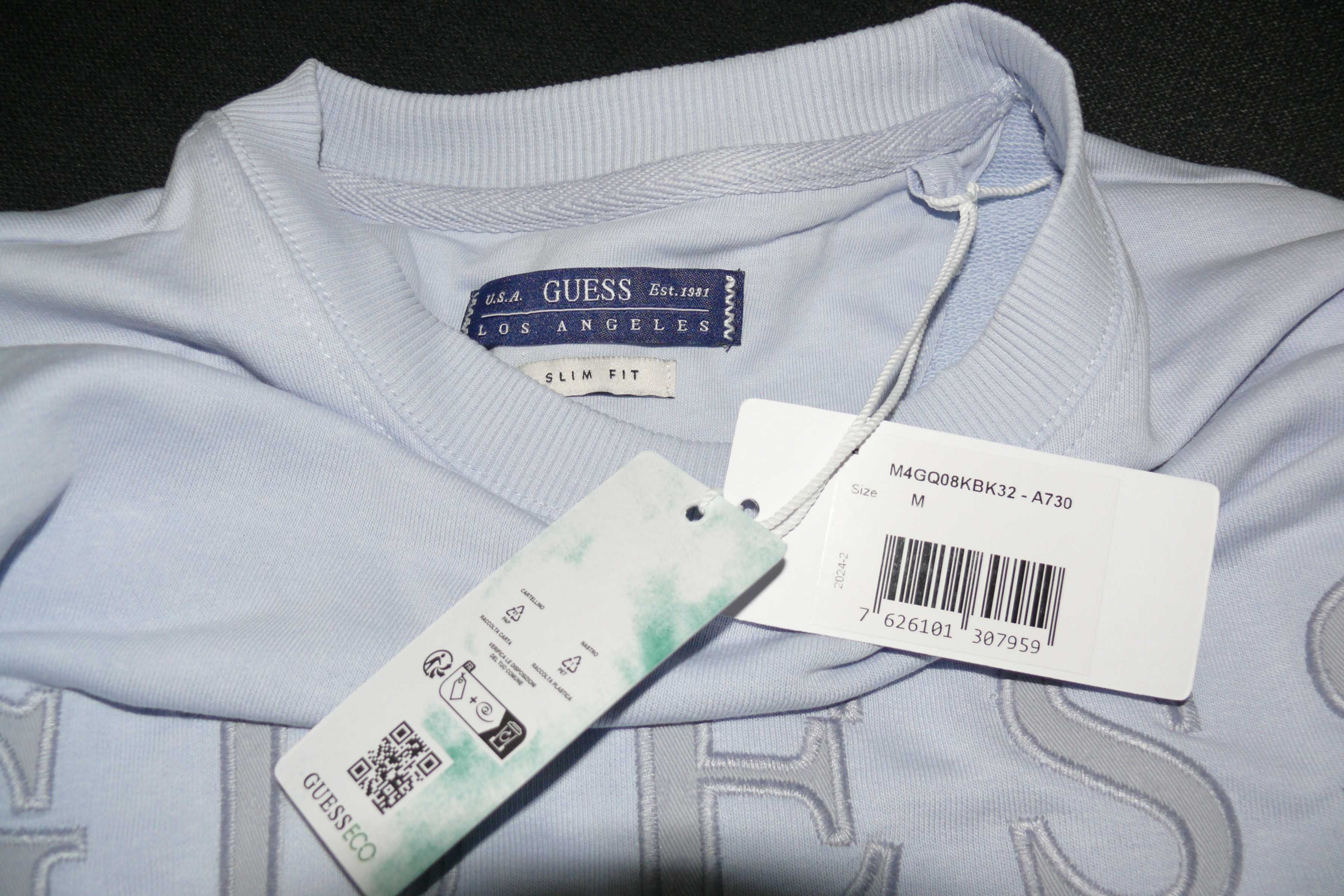 Camisola GUESS  Azul Claro Regular Fit