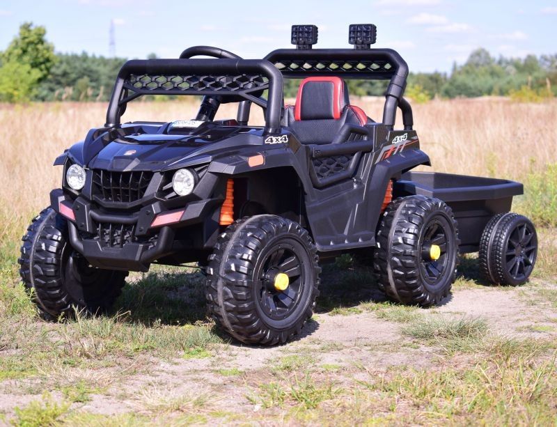 Auto na akumulator BUGGY Z PRZYCZEPĄ , PILOT BDM0929AL