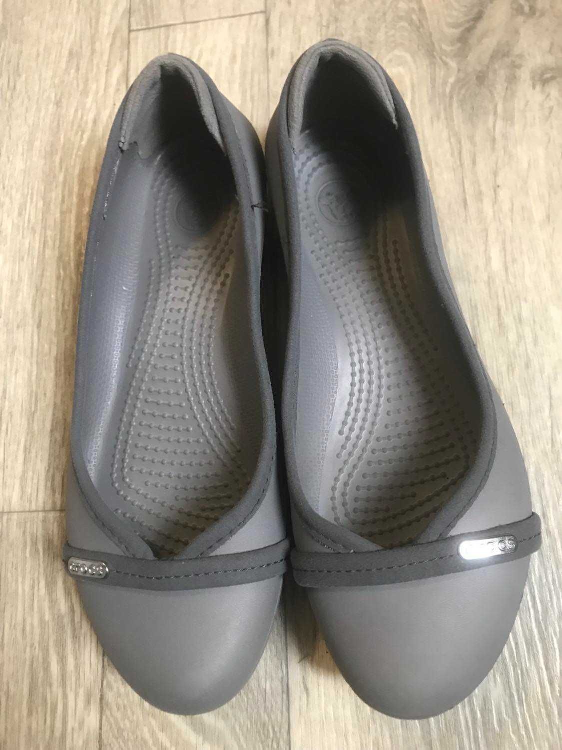 Кроксы Crocs сабо шлепанцы балетки W6 ст.23-22-,5см р.35/35,5