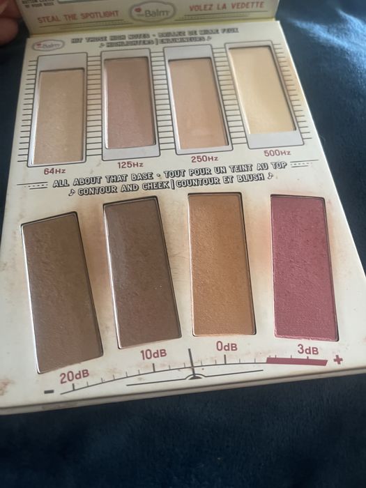 Oryginalna paleta do makijazu twarzy The balm Highlite con tour