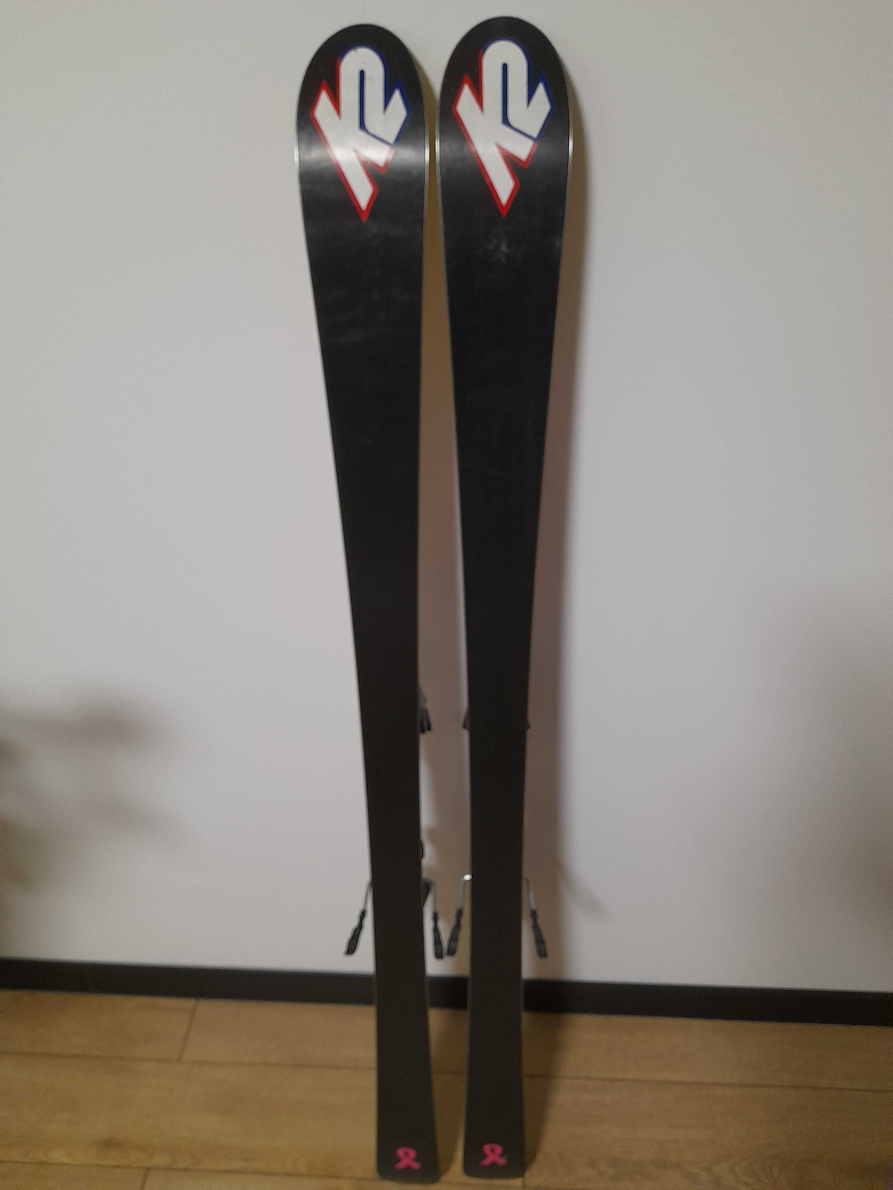 Narty damskie K2 T.Nine długość 153cm