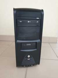 Obudowa PC z zasilaczem ATX 350W DVD-RW FDD Midi Tower czarna