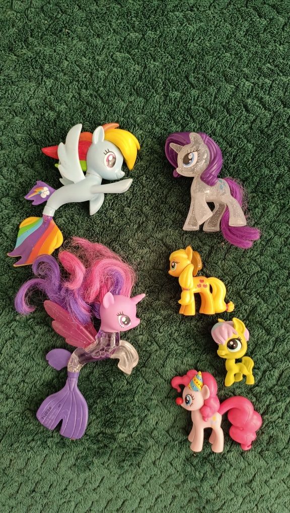 Figurki figurka My Little Pony kucyk Rainbow Dash syrena Twilighti