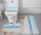 XW Bath Mat SET Zestaw dywaników łazienkowych 3 elementy
