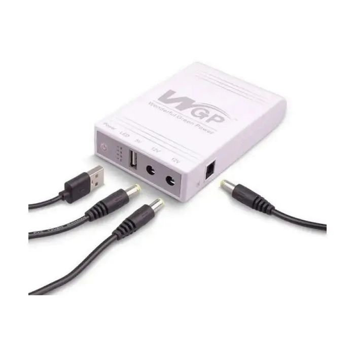 Джерело безперебійного живлення для роутера 10400Mah, USB виходи, DC 5