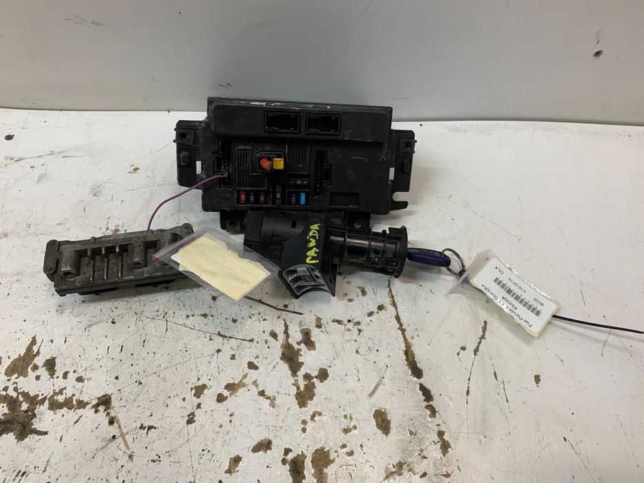 Fiat Panda II 1.1 Zestaw Startowy Stacyjka Kluczyk Sterownik Moduł Bsi