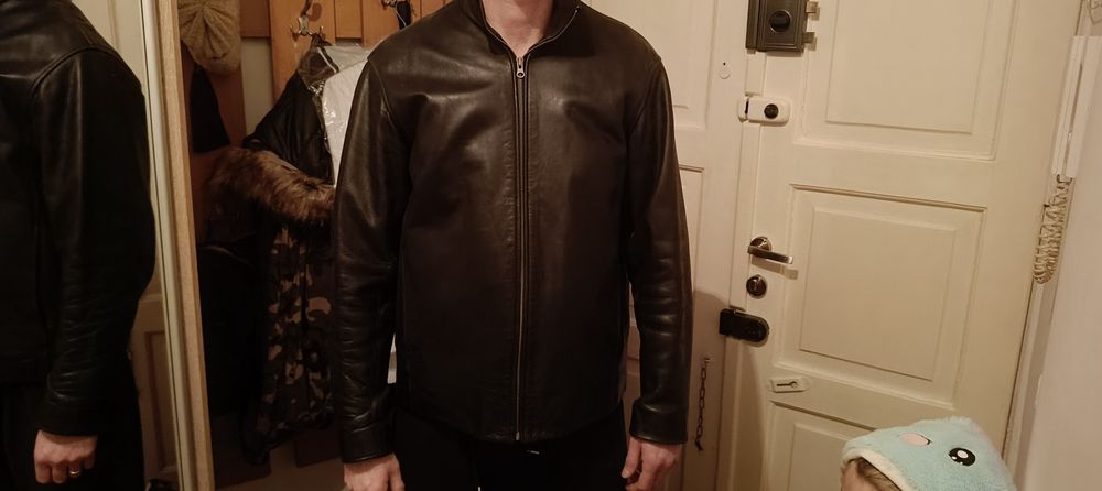 Kurtka skóra naturalna marki GAP