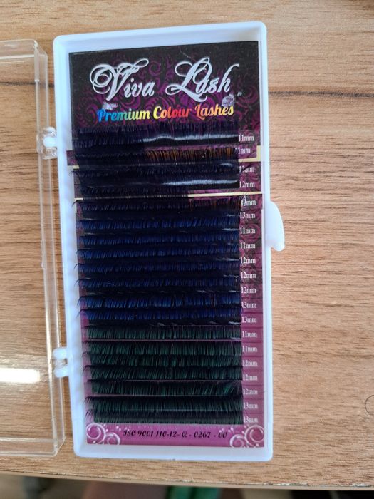 Продам вії для нарощування Viva Lash, пінцети,камні в комплекті