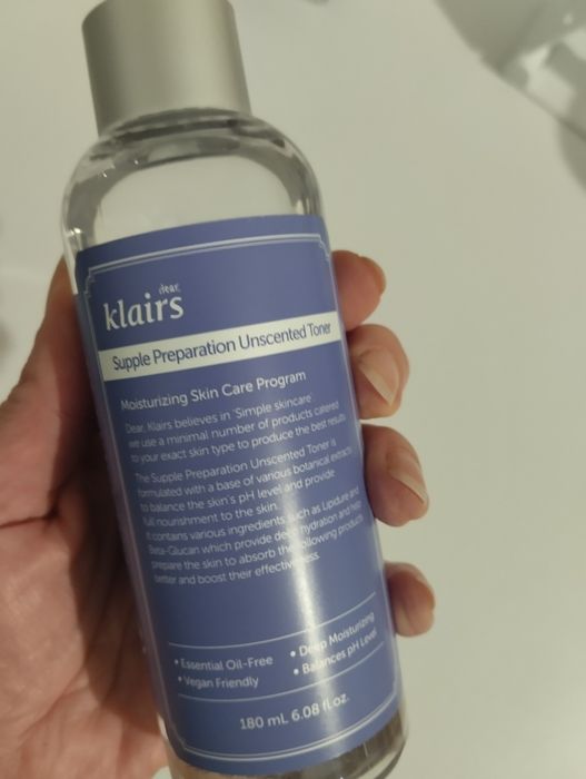 Klairs Supple Preparation Unscented Toner