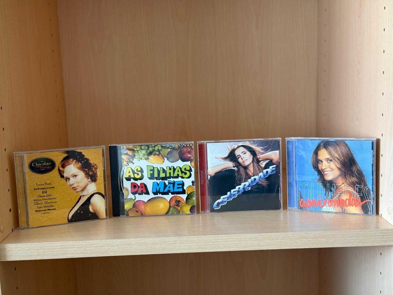 Conjunto de Bandas sonoras (CDs.) de Telenovelas brasileiras