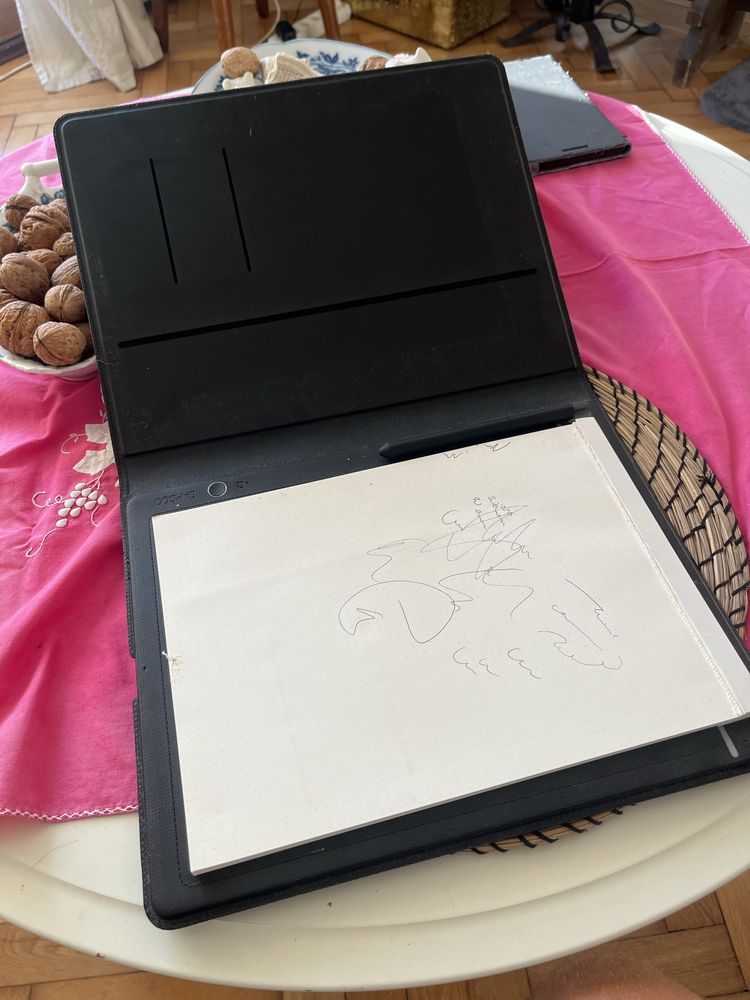 Wacom Bamboo Slate A4 – Cyfrowy notatnik / tablet do notatek i rysunku