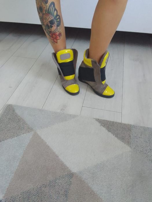 Sneakersy Beyco skora