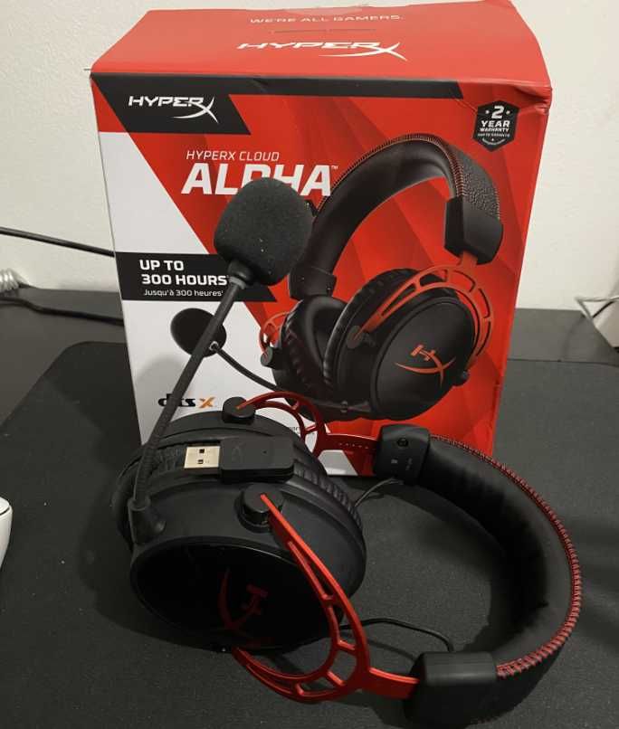 Headset HyperX Cloud Alpha Wireless