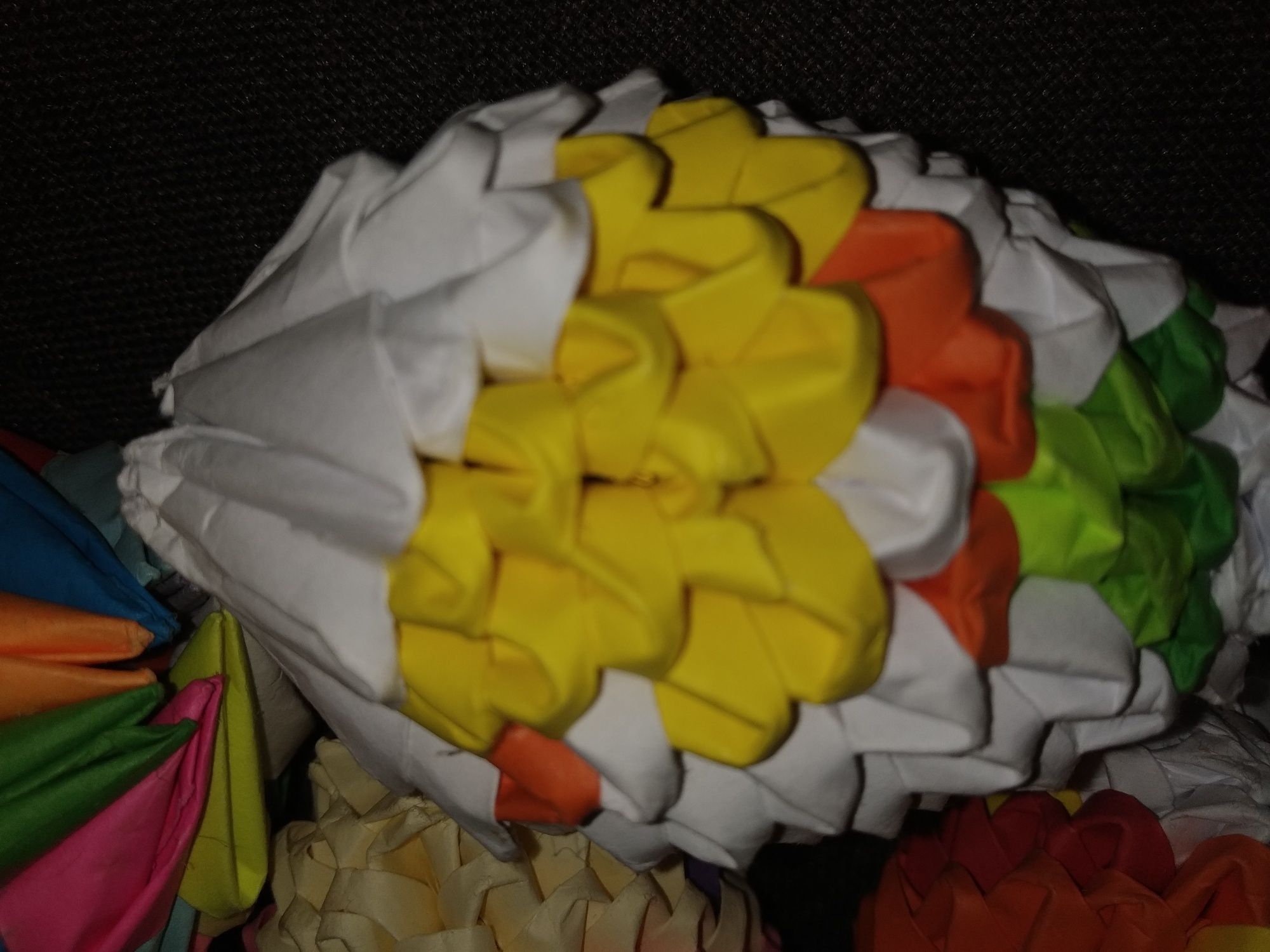 Pisanki wielkanocne origami modułowe