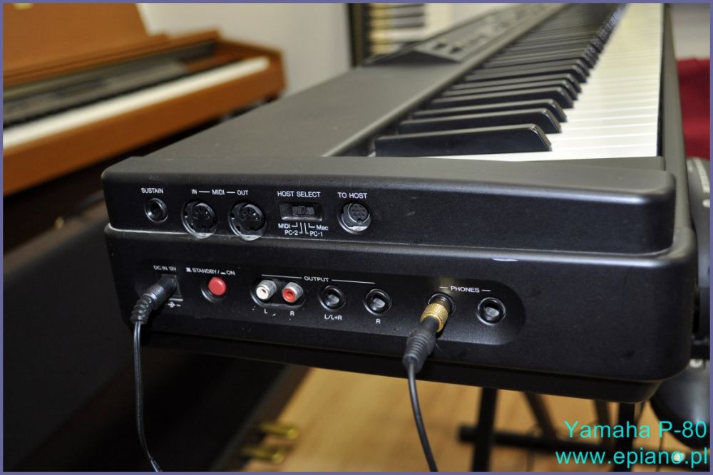 Pianino cyfrowe Yamaha P-80 epiano.pl stage