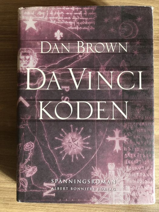 Książka Da Vinci Koden Dan Brown Kod da Vinci po szwedzku