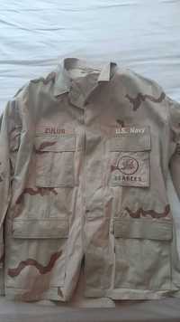 Bluza US Navy DCU desert Seabees LR