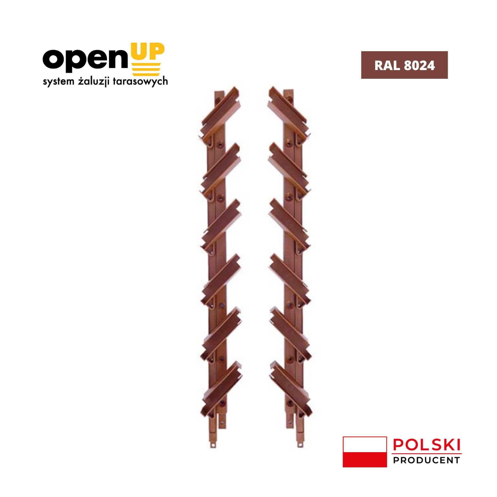 Uchwyty do ruchomych deseczek OpenUp system wysokość 58,2 cm 5 kolorów