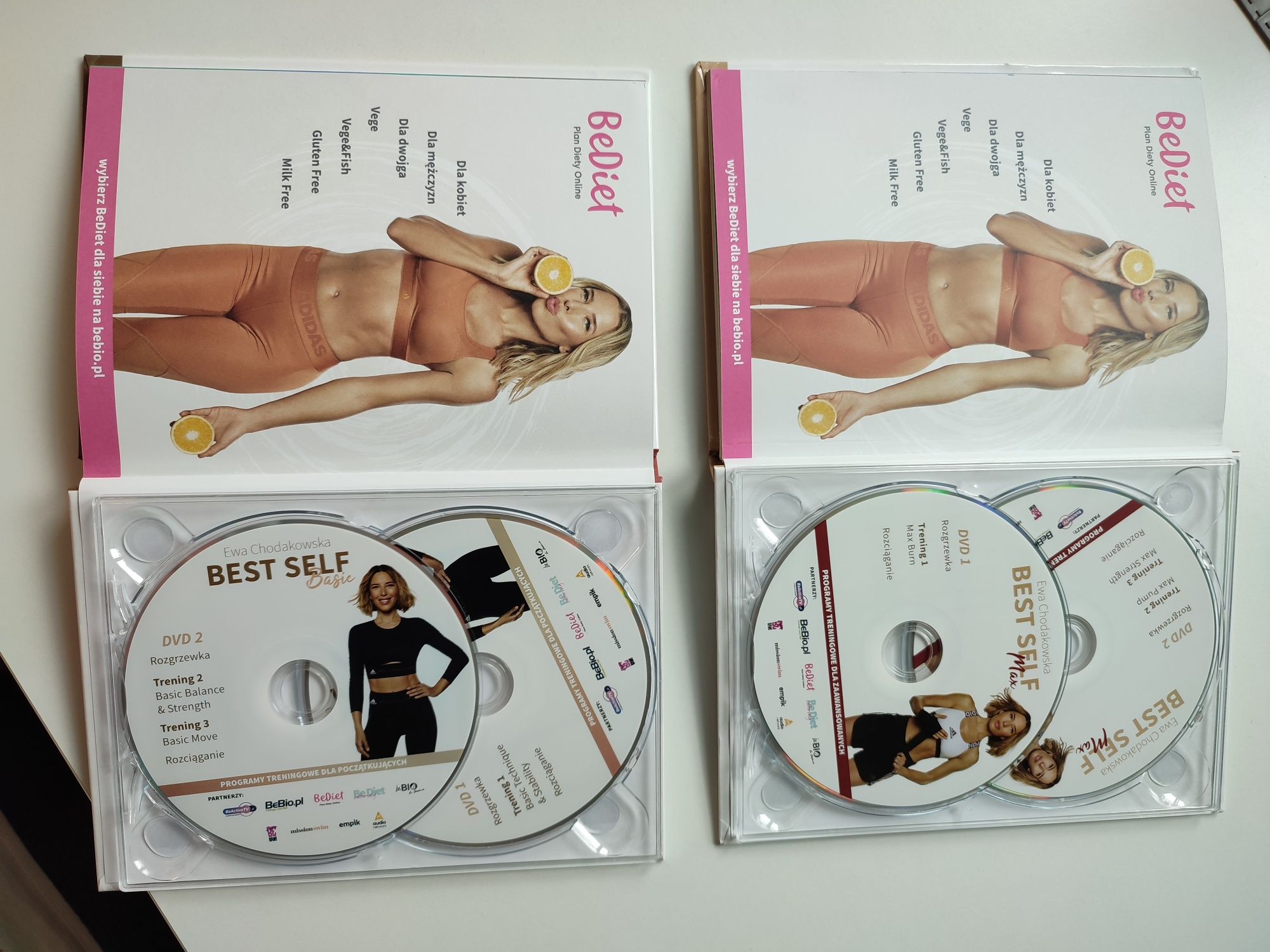 Dvd zestaw 2 szt. Ewa Chodakowska Best Self