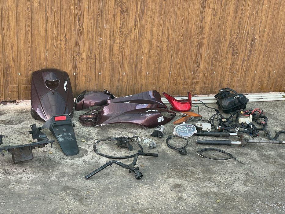 Розбор скутера Yamaha Jog SA36